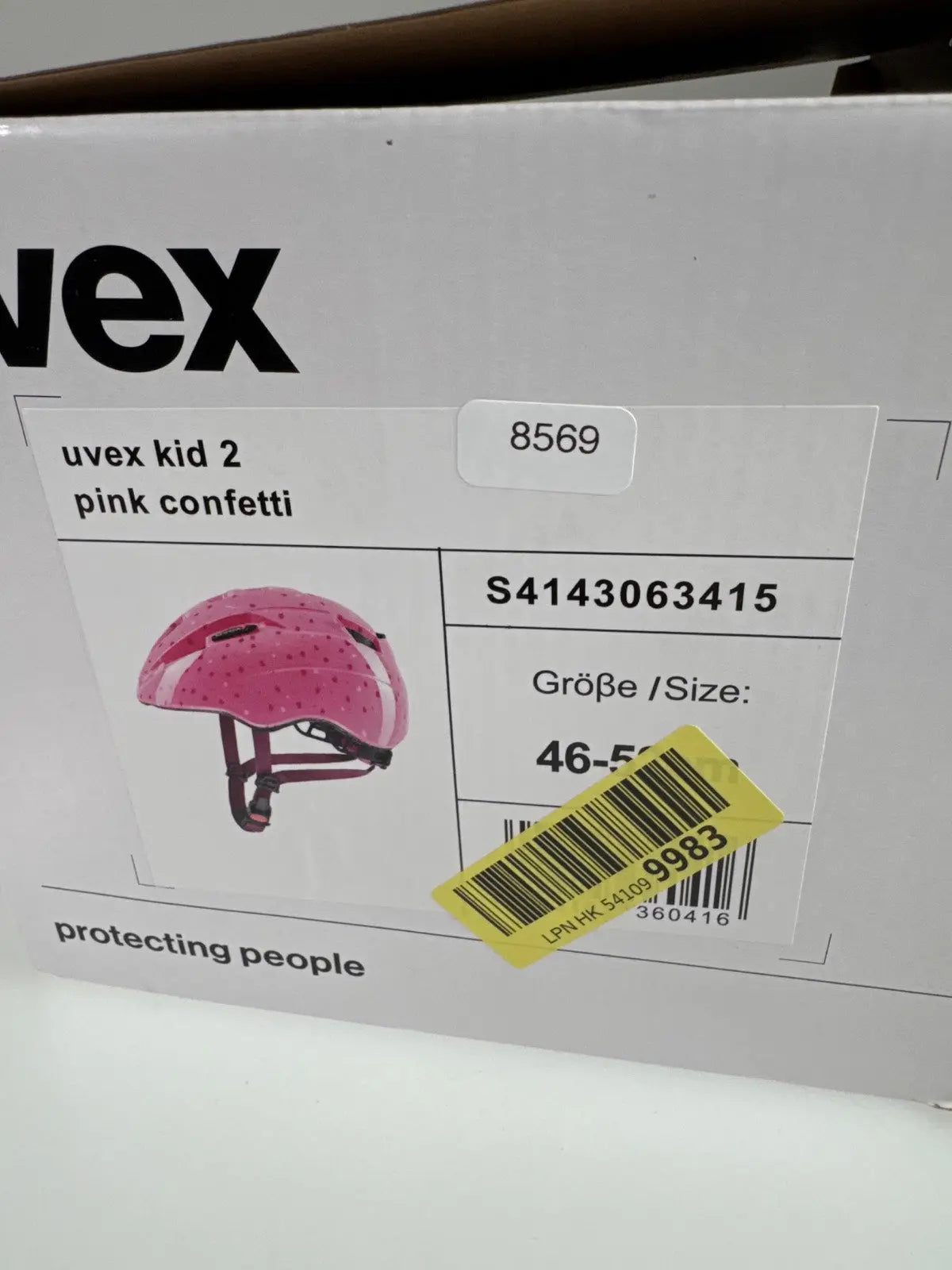 uvex Kid 2 Fahrradhelm - Größe 46-52cm #8569 