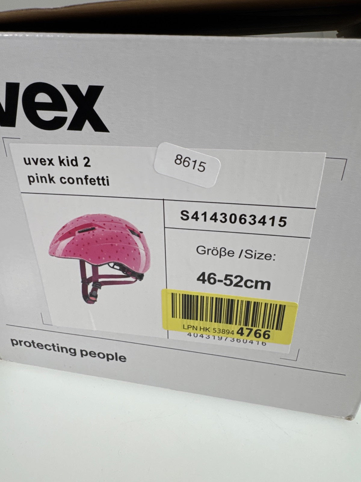 uvex Kid 2 Fahrradhelm - Größe 46-52cm #8615 