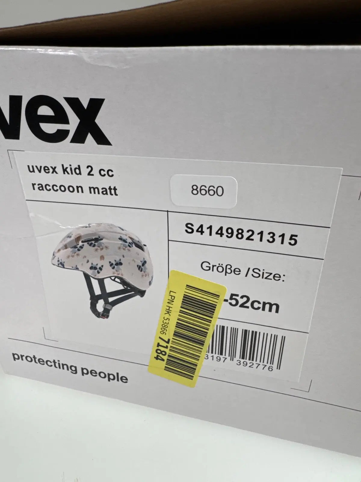 uvex Kid 2cc Fahrradhelm - Größe 46-52cm #8660 