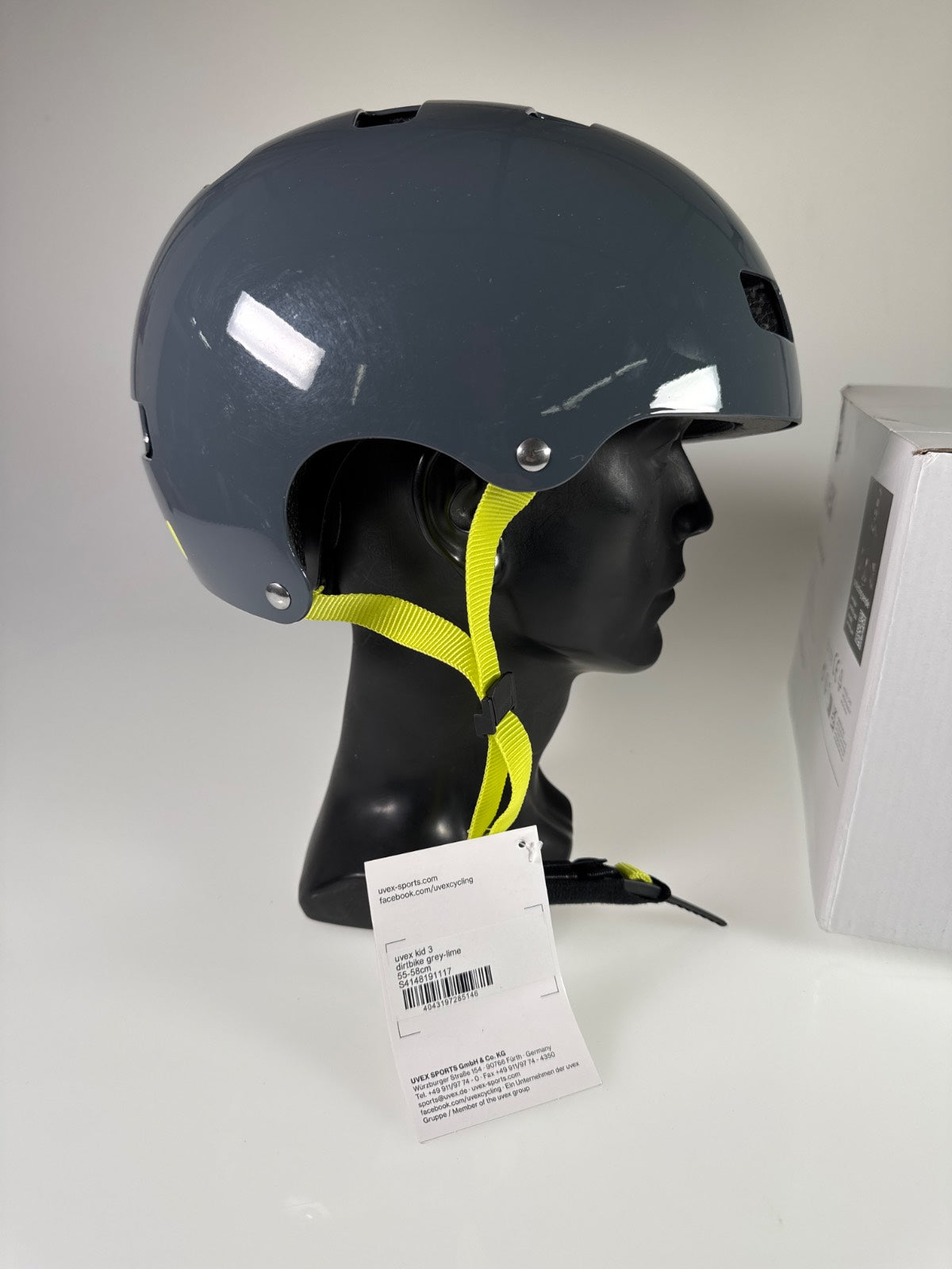uvex Kid 3 Fahrradhelm - Größe 55-58cm #8648 
