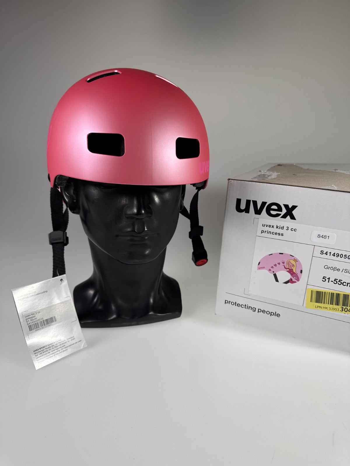 uvex Kid 3 cc Fahrradhelm - Größe 51-55cm #8481 