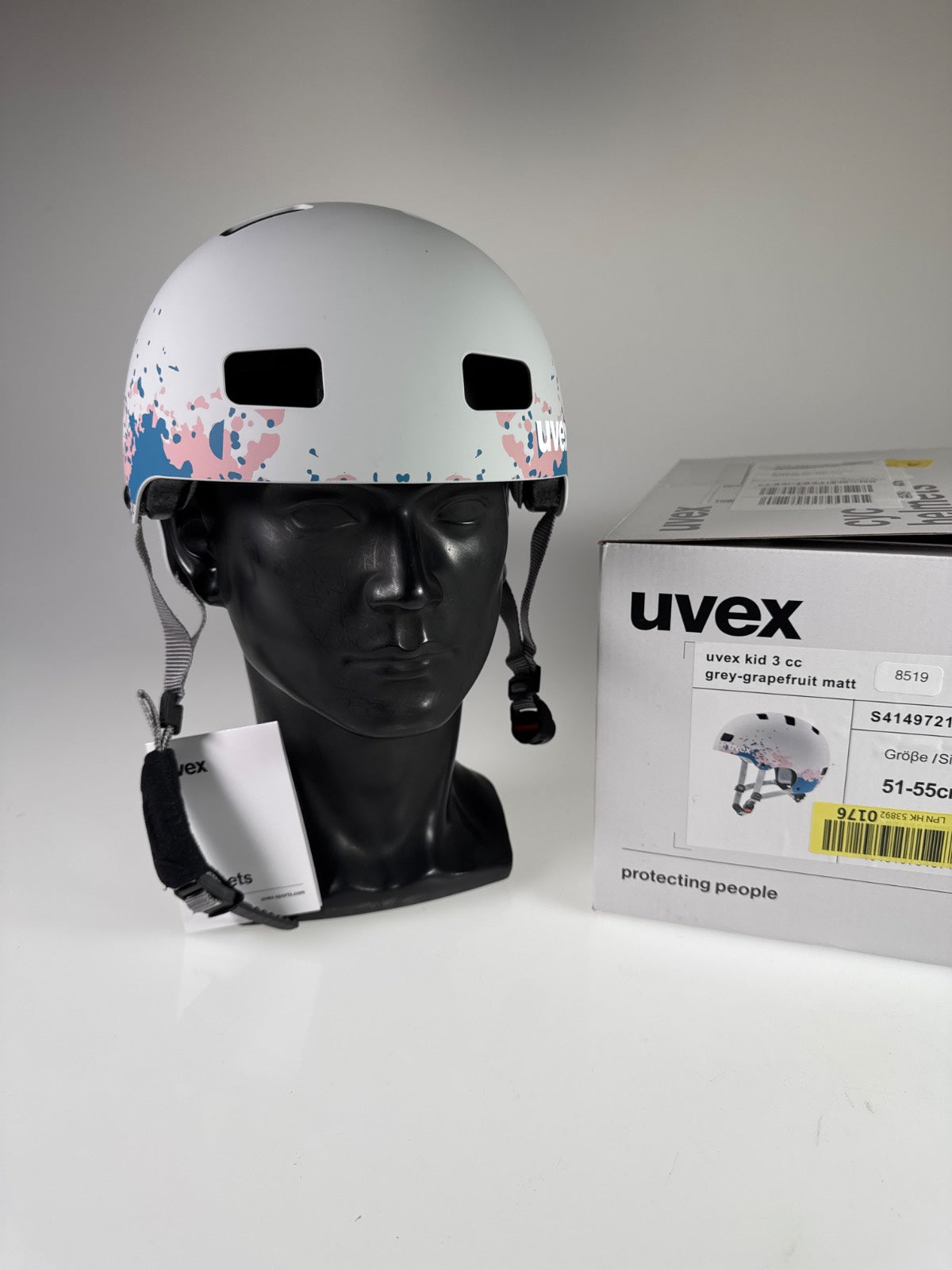 uvex Kid 3 cc Fahrradhelm - Größe 51-55cm #8519 