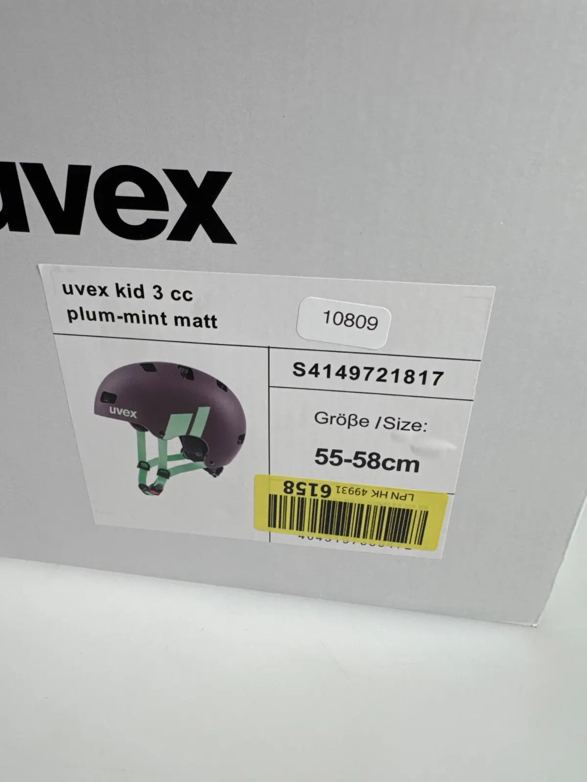uvex Kid 3 cc Fahrradhelm - Größe 55-58cm #10809 