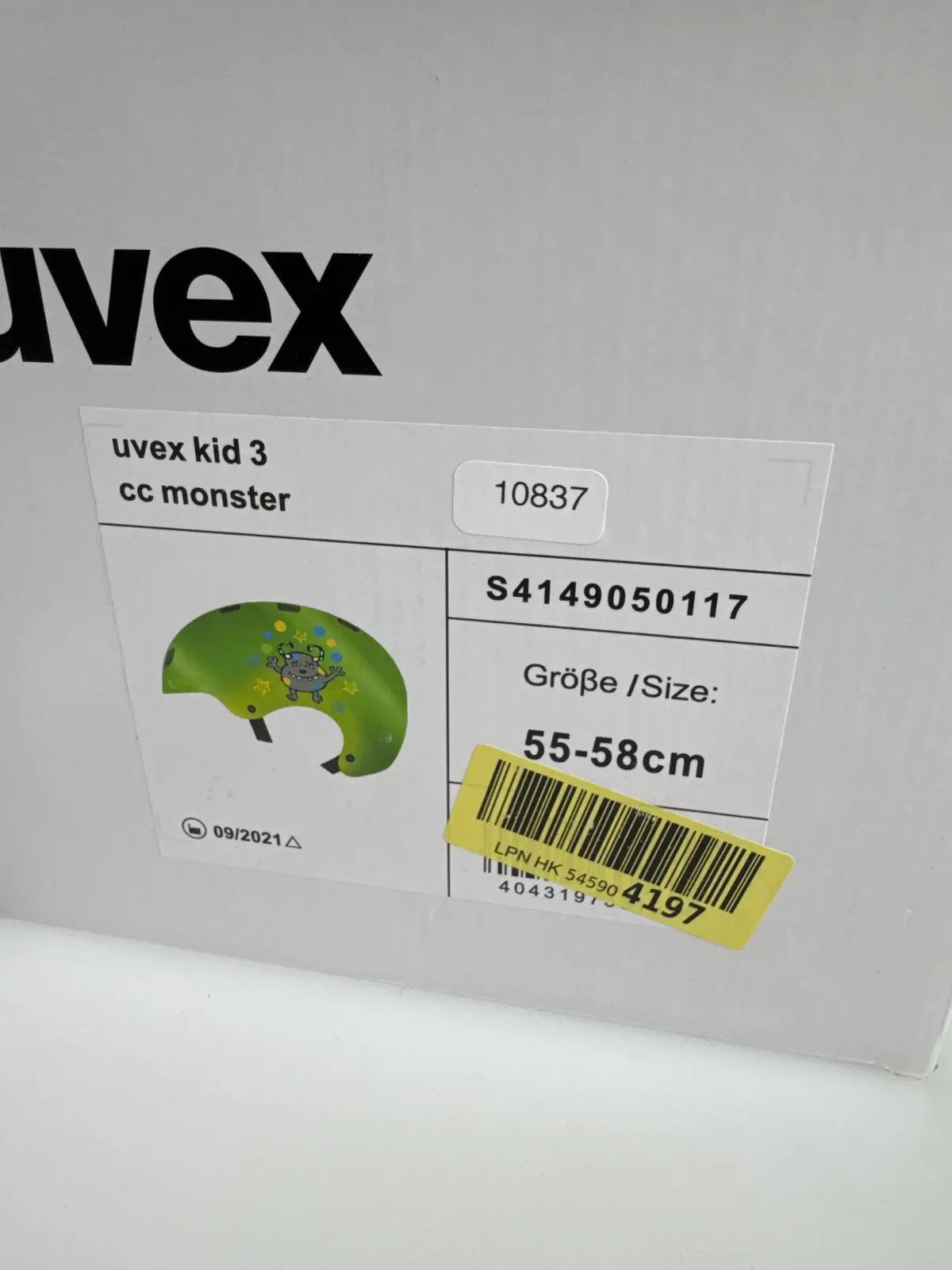 uvex Kid 3 cc Fahrradhelm - Größe 55-58cm #10837 