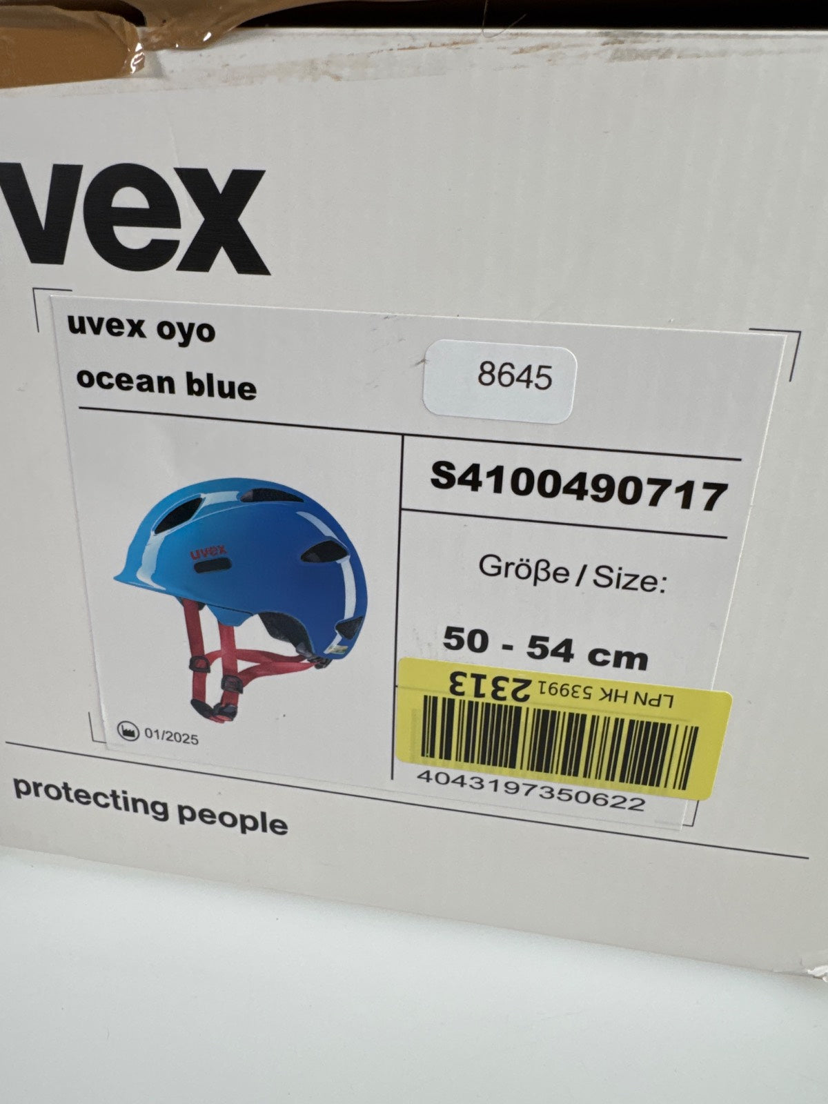 uvex Oyo Fahrradhelm - Größe 50-54cm #8645 