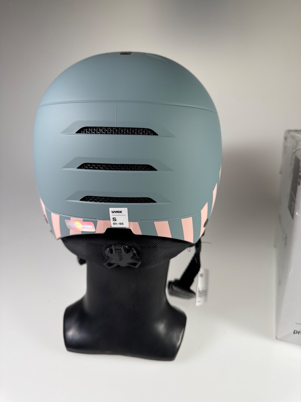 uvex Rocket Jr Visor Skihelm - Größe 51-55cm #8855 