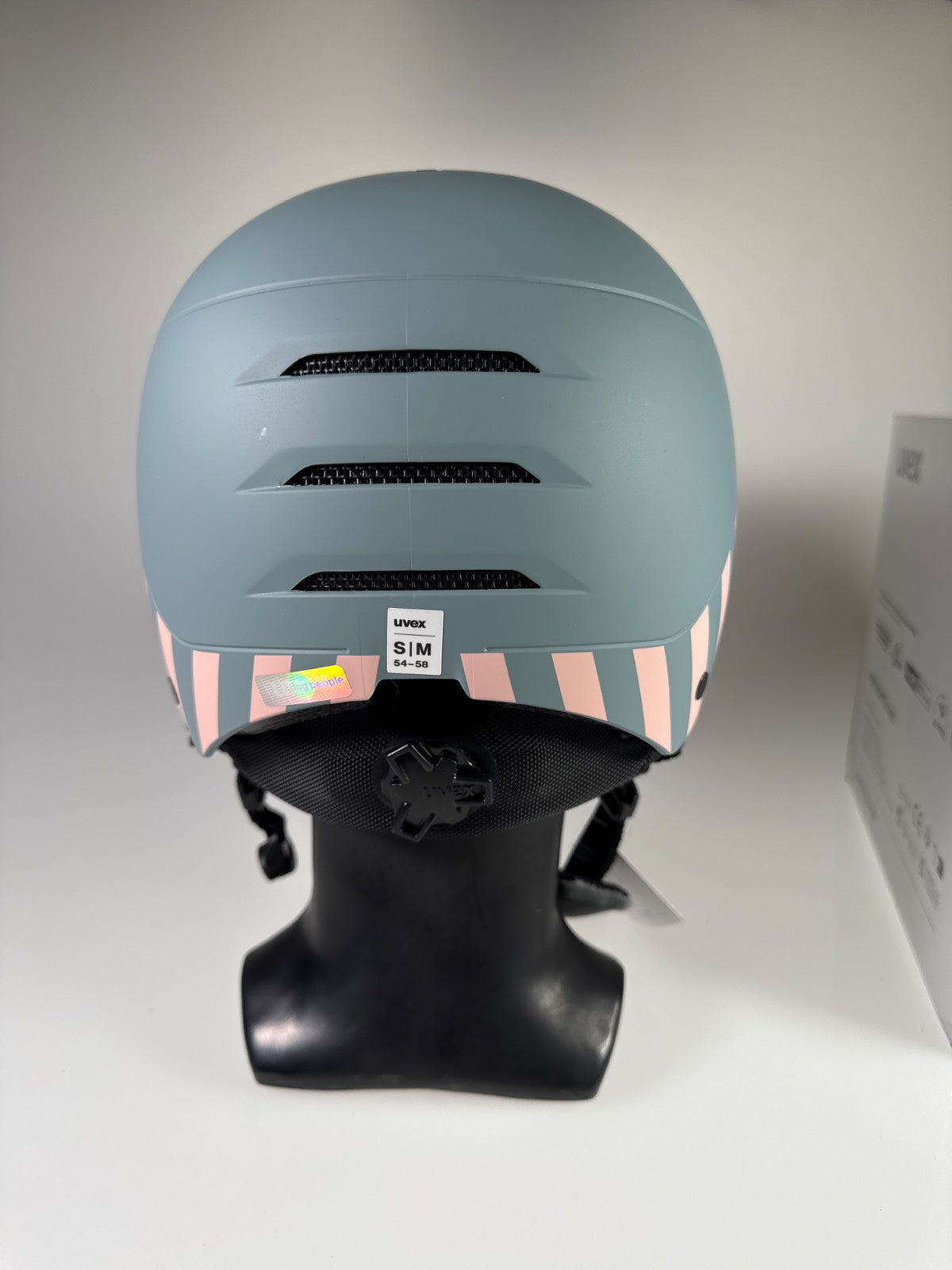 uvex Rocket Jr Visor Skihelm - Größe 54-58cm #8929 