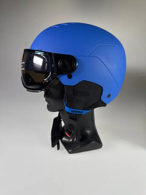 uvex Rocket Jr Visor Skihelm - Größe 54-58cm #9135