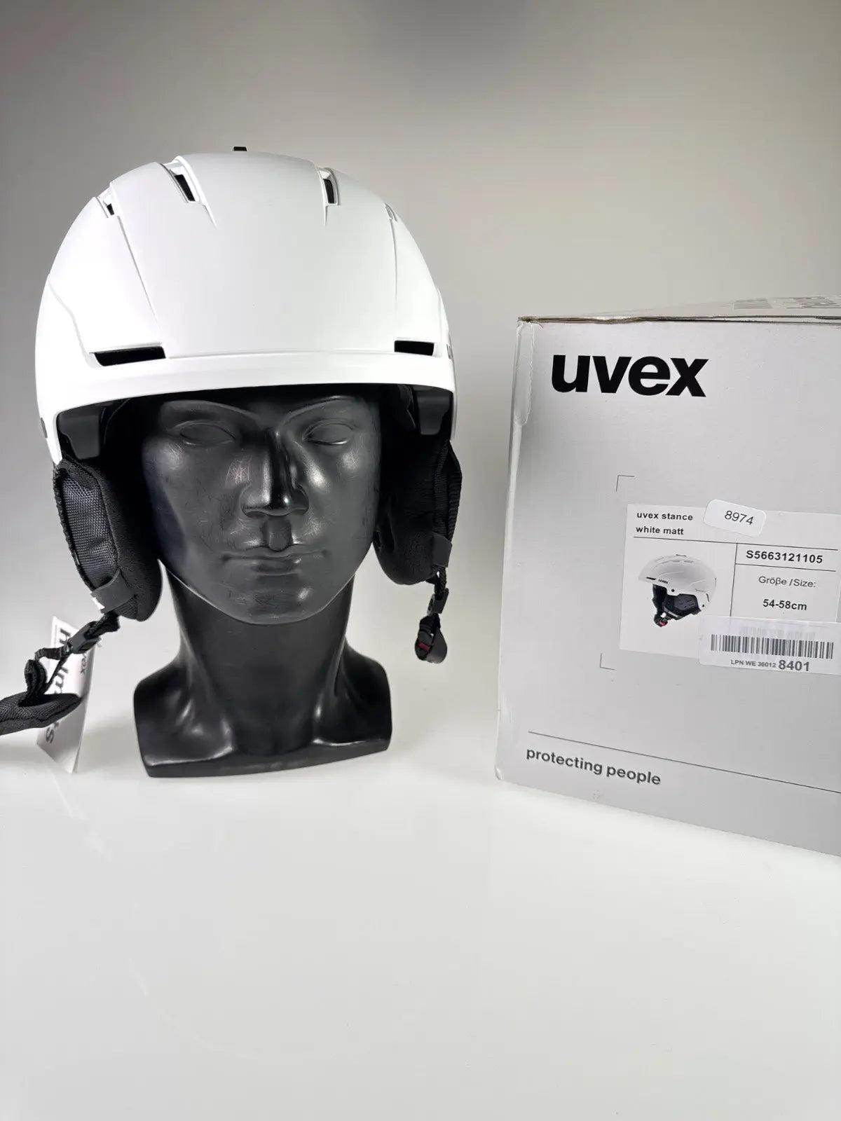 uvex Stance Heavy Duty Skihelm - Größe 54-58cm #8974 