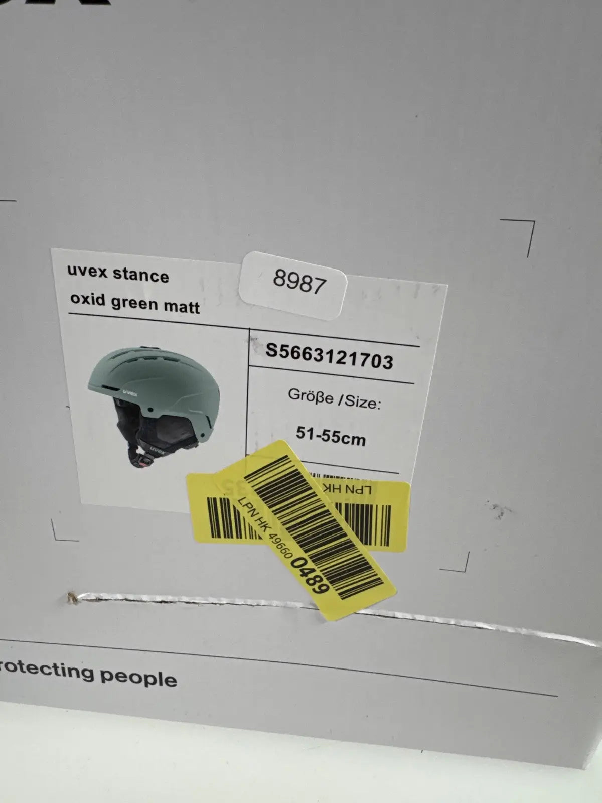 uvex Stance Skihelm - Größe 51-55cm #8987 