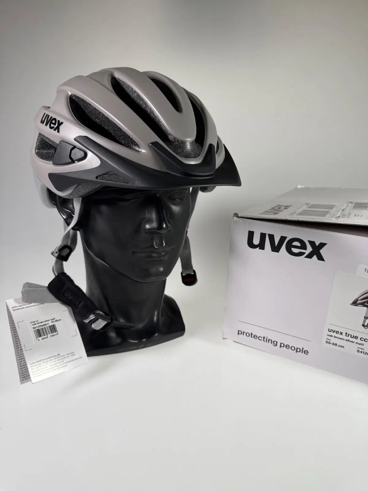 uvex True cc Fahrradhelm - Größe 55-58cm #10812 