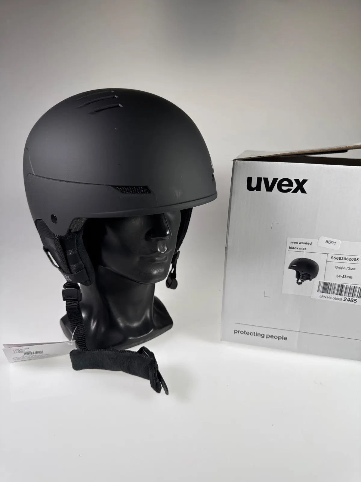 uvex Wanted Skihelm - Größe 54-58cm #8691 