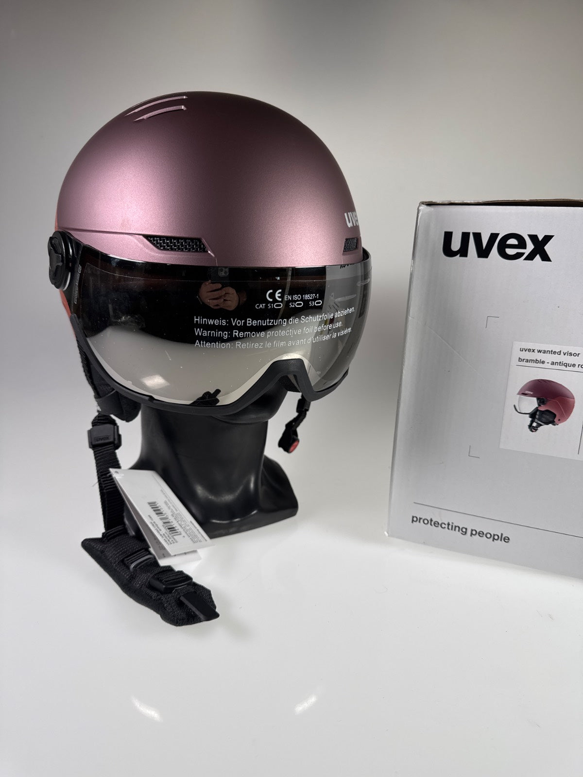 uvex Wanted Visor Skihelm - Größe 54-58cm #8870 