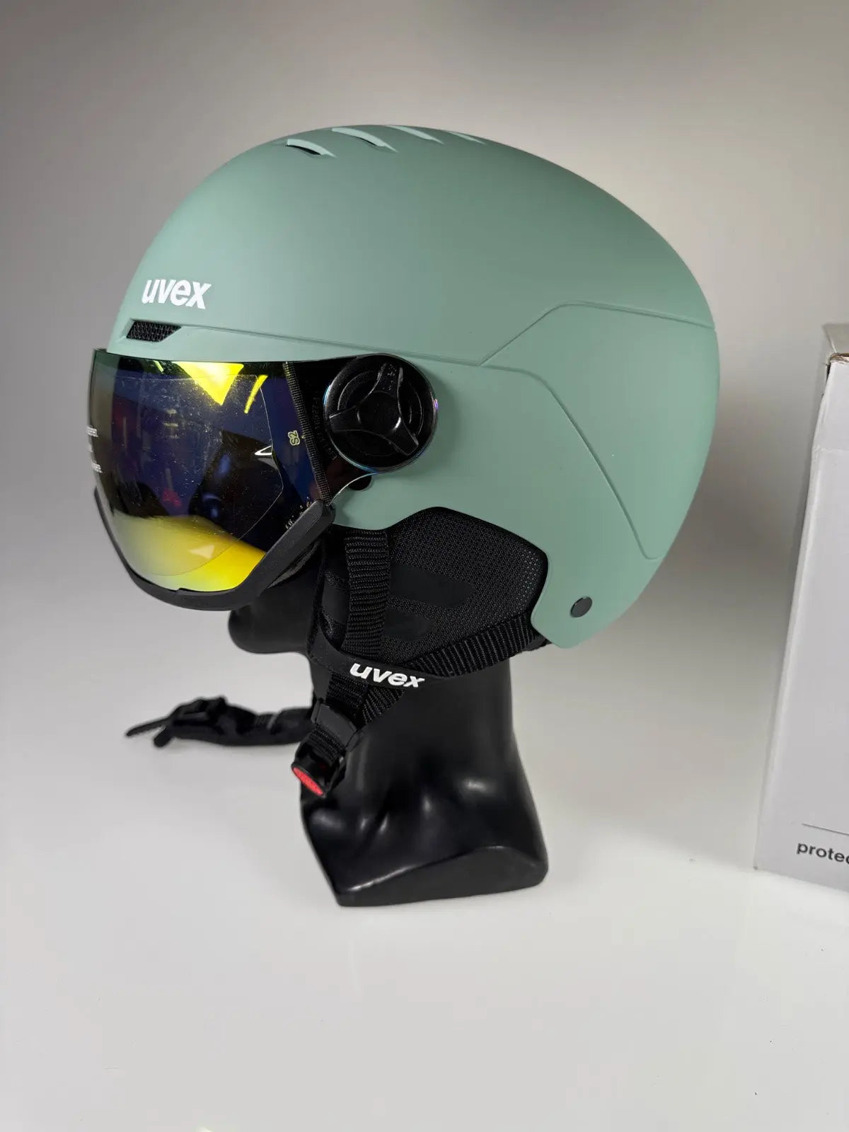 uvex Wanted Visor Skihelm - Größe 54-58cm #9024