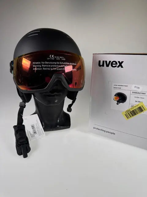 uvex Wanted Visor Skihelm - Größe 54-58cm #9139