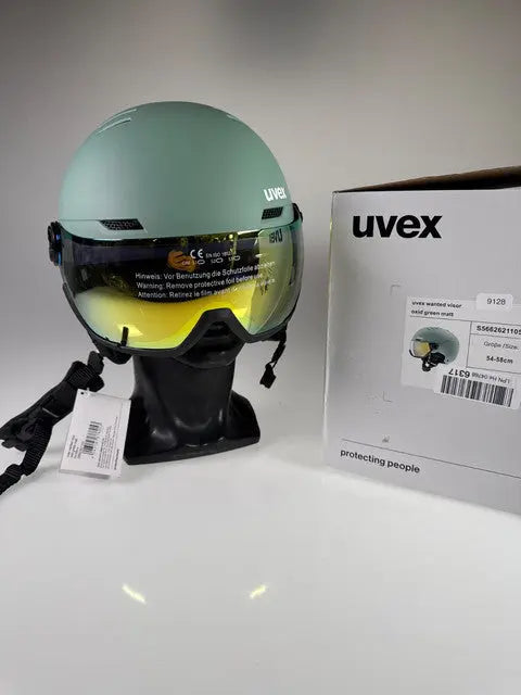 uvex Wanted Visor Skihelm - Größe 55-58cm #9128