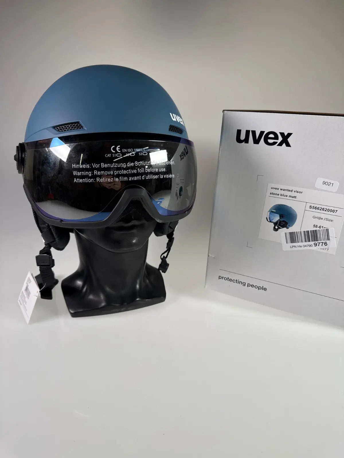 uvex Wanted Visor Skihelm - Größe 58-61cm #9021