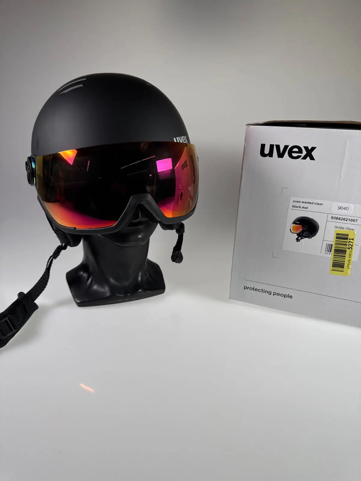 uvex Wanted Visor Skihelm - Größe 58-61cm #9040