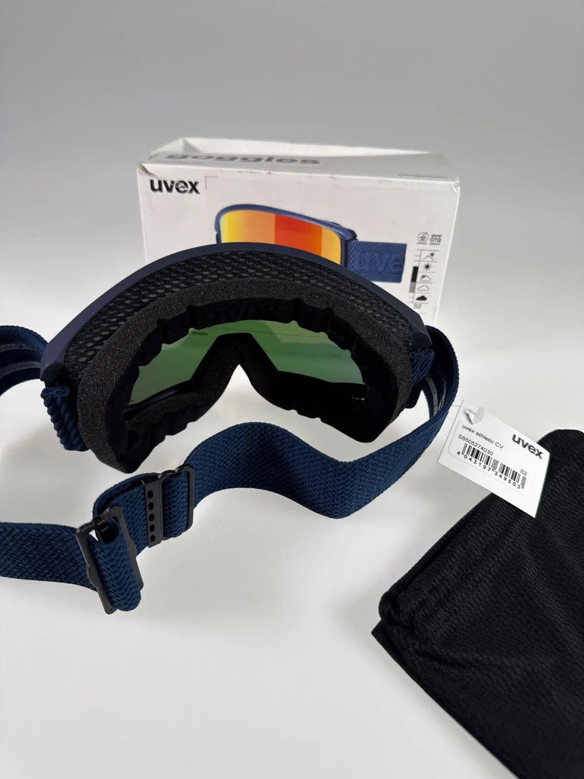 uvex athletic CV Skibrille kontrastverstärkend Anti-Fog #10968 