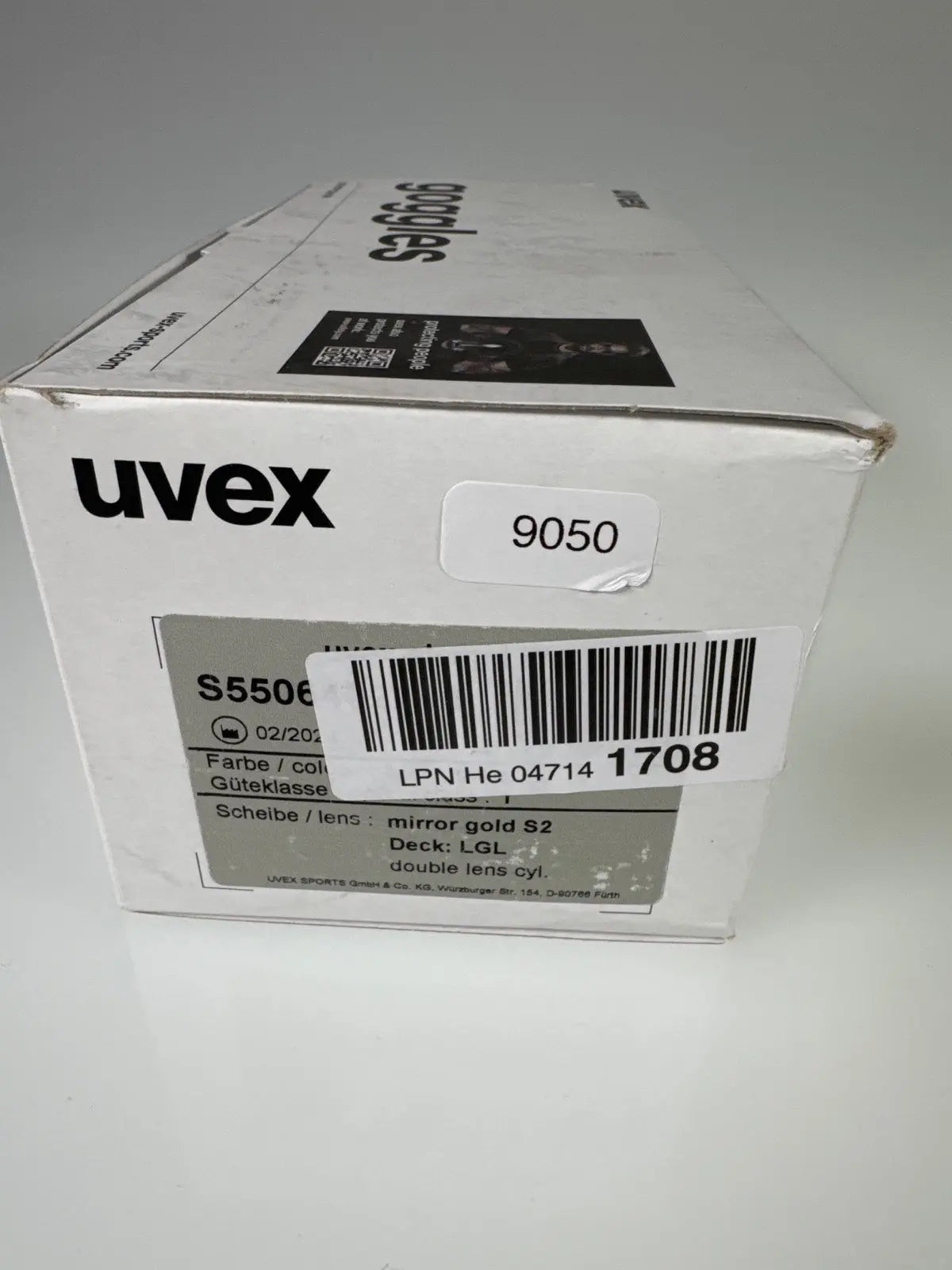 uvex element FM Skibrille verspiegelt Anti-Fog für schmale Gesichter #9050 