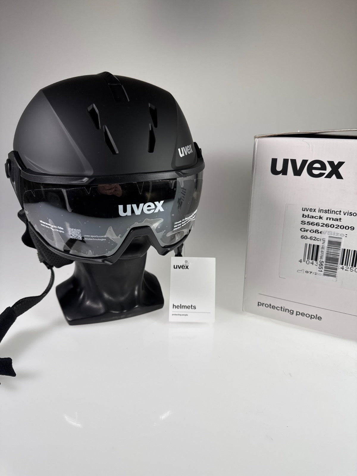 uvex instinct visor Skihelm - Größe 60-62cm #8858 