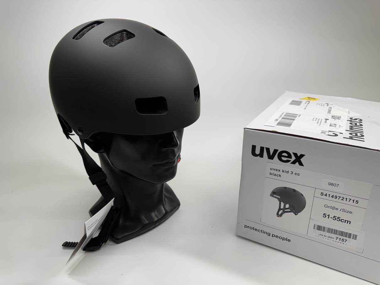 uvex kid 3 cc Fahrradhelm - Größe 51-55cm #9807 