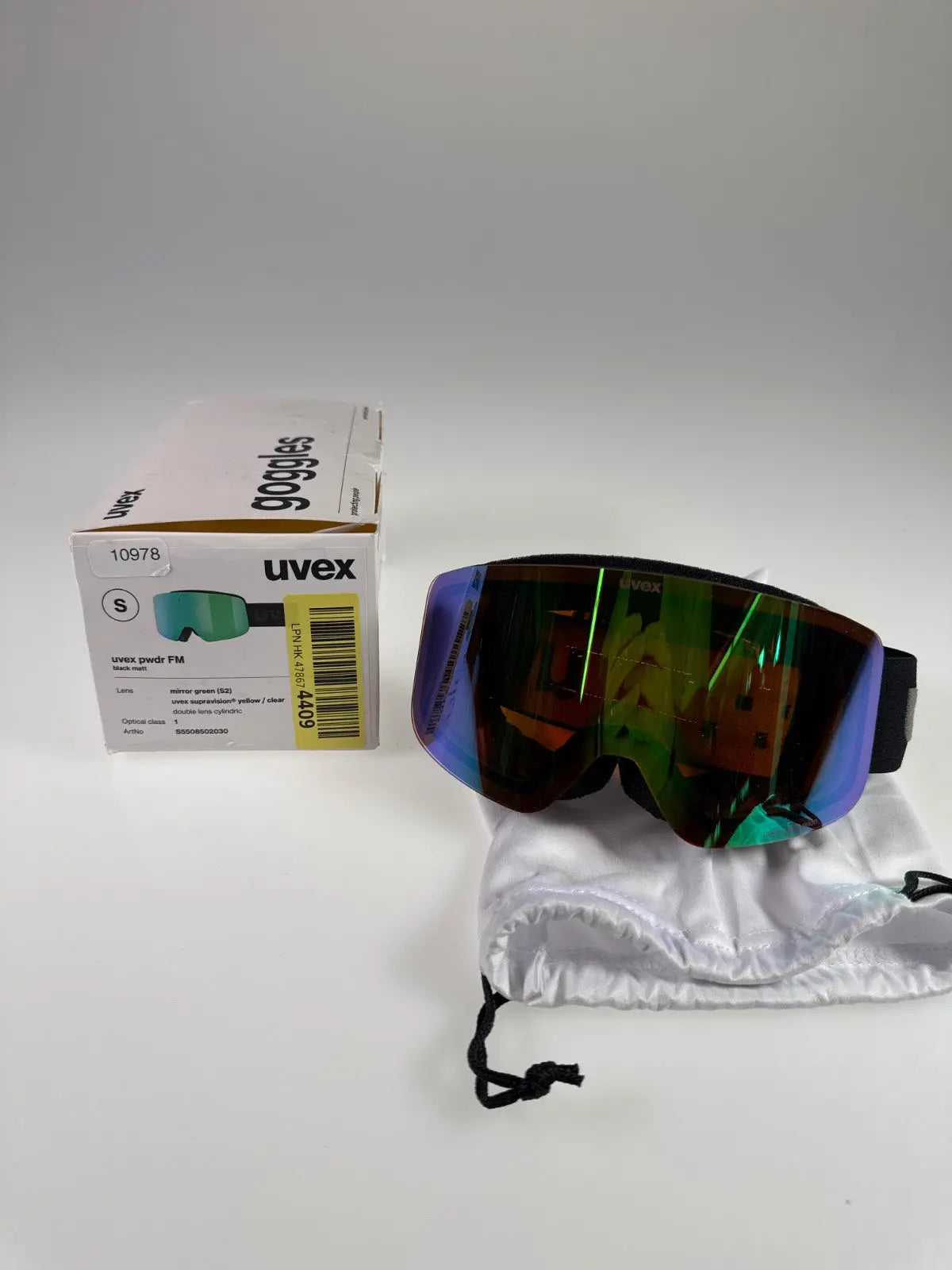 uvex pwdr FM Skibrille Kinder - Anti-Fog, verspiegelt #10978 