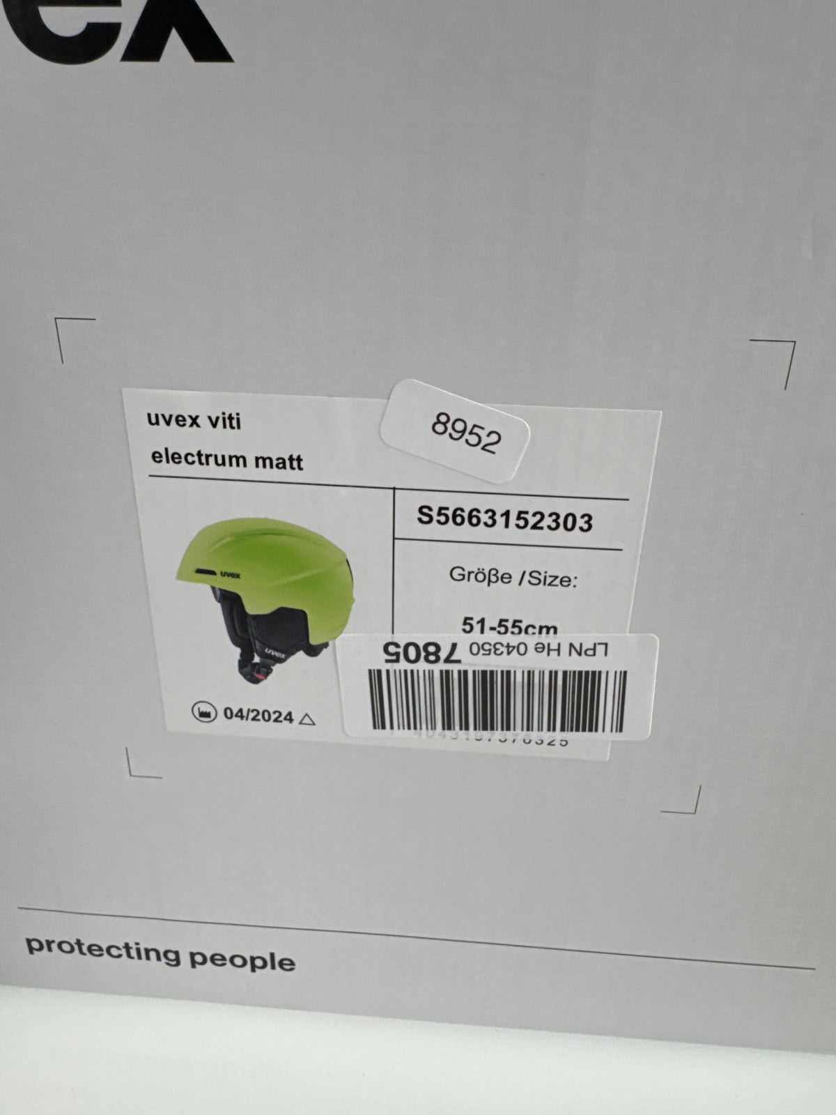 uvex viti Skihelm - Größe 51-55cm #8952 