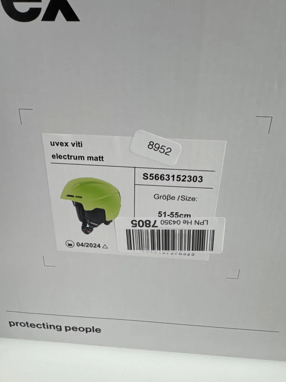uvex viti Skihelm - Größe 51-55cm #8952 
