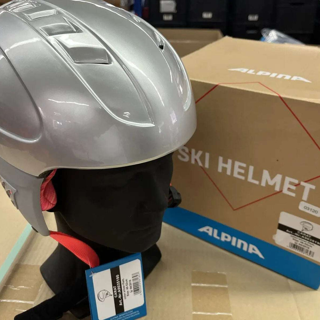 ALPINA Carat Skihelm - Größe 48-52cm #3120 - Black Forest Deals