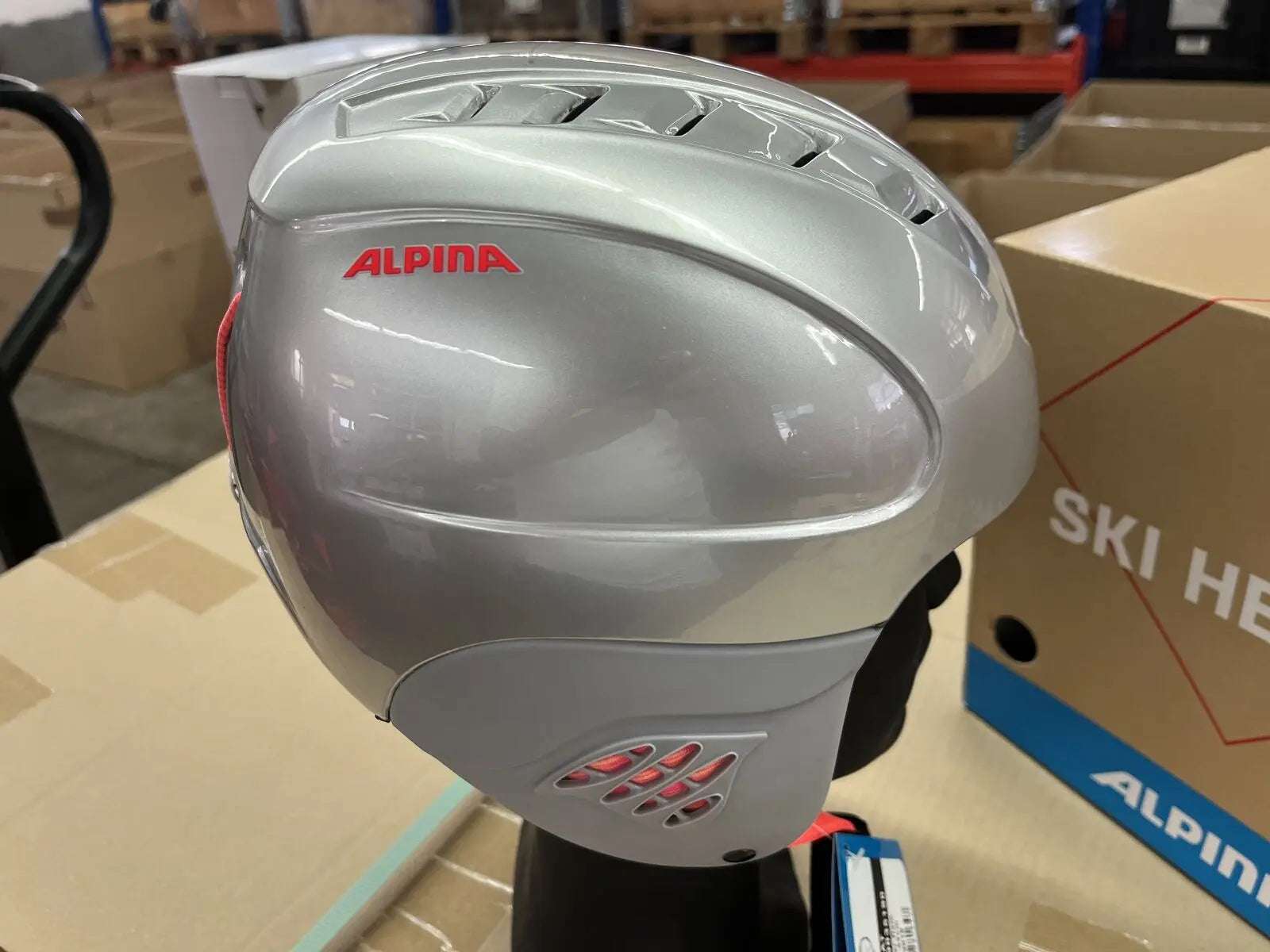 ALPINA Carat Skihelm - Größe 48-52cm #3120 - Black Forest Deals